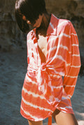 Orange Three Piece Batik Set