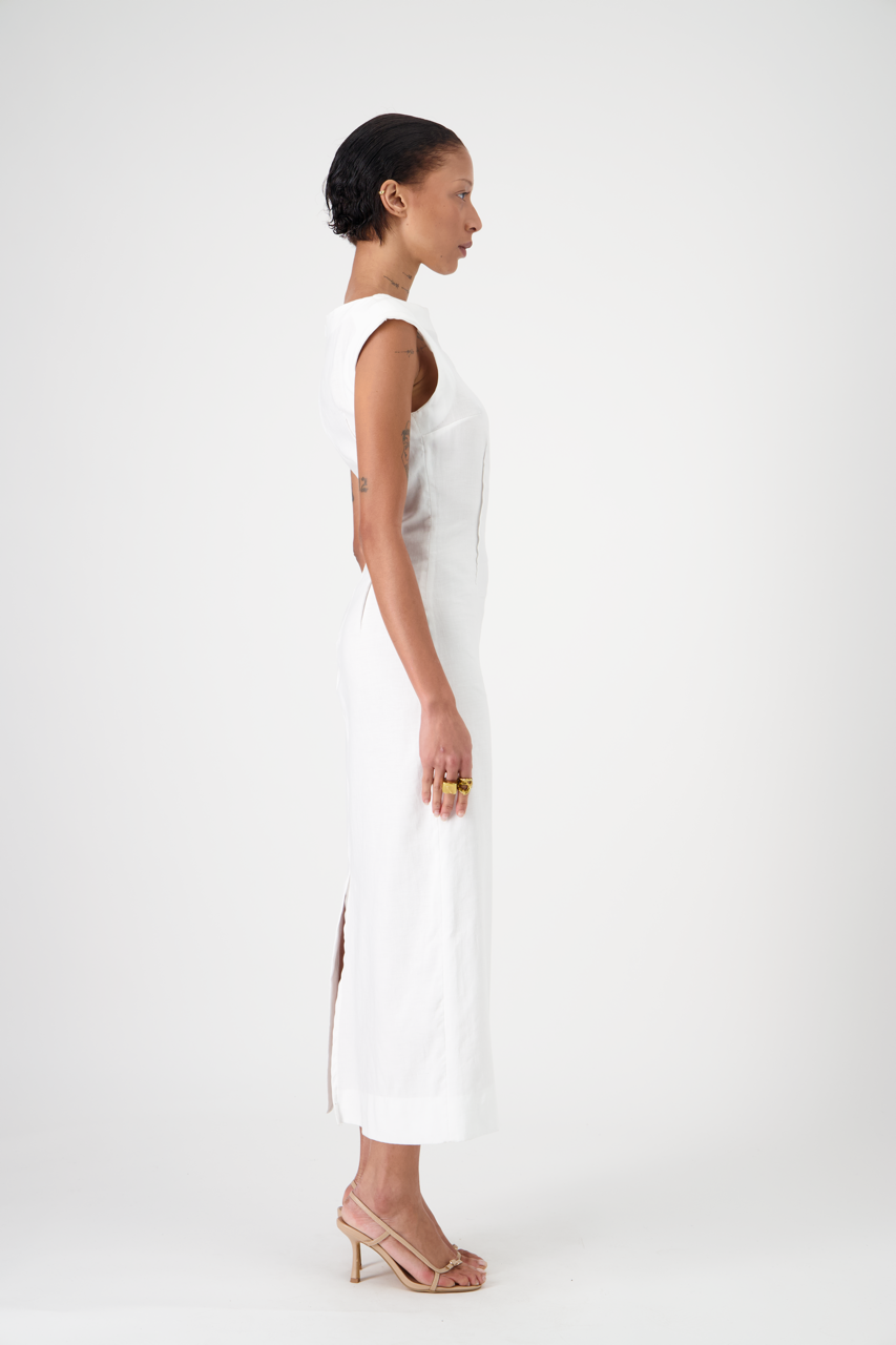 Tanya Dress Cotton & Linen