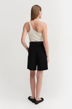 Una One Shoulder Top Shell