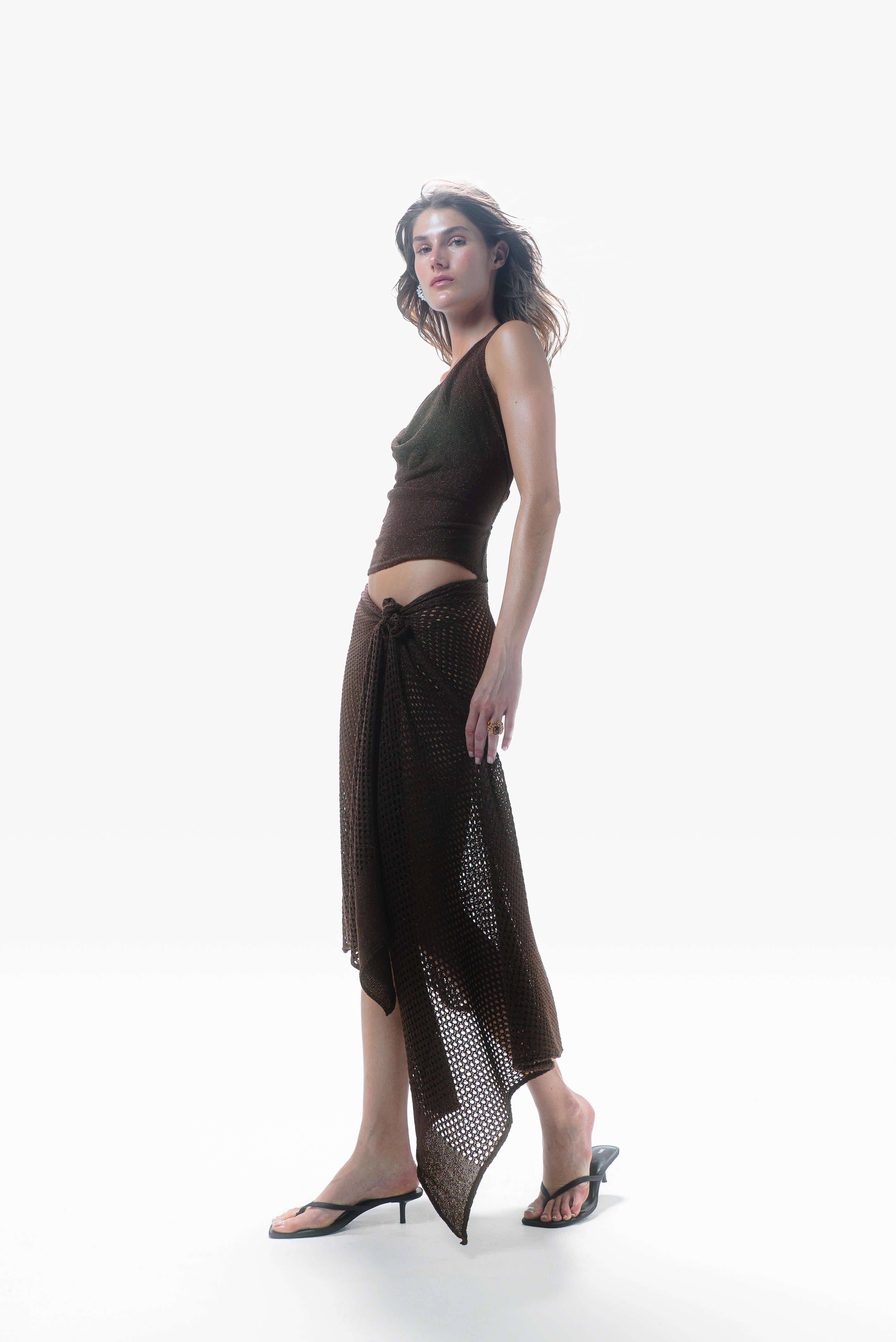 Iris Knit Top Mocha