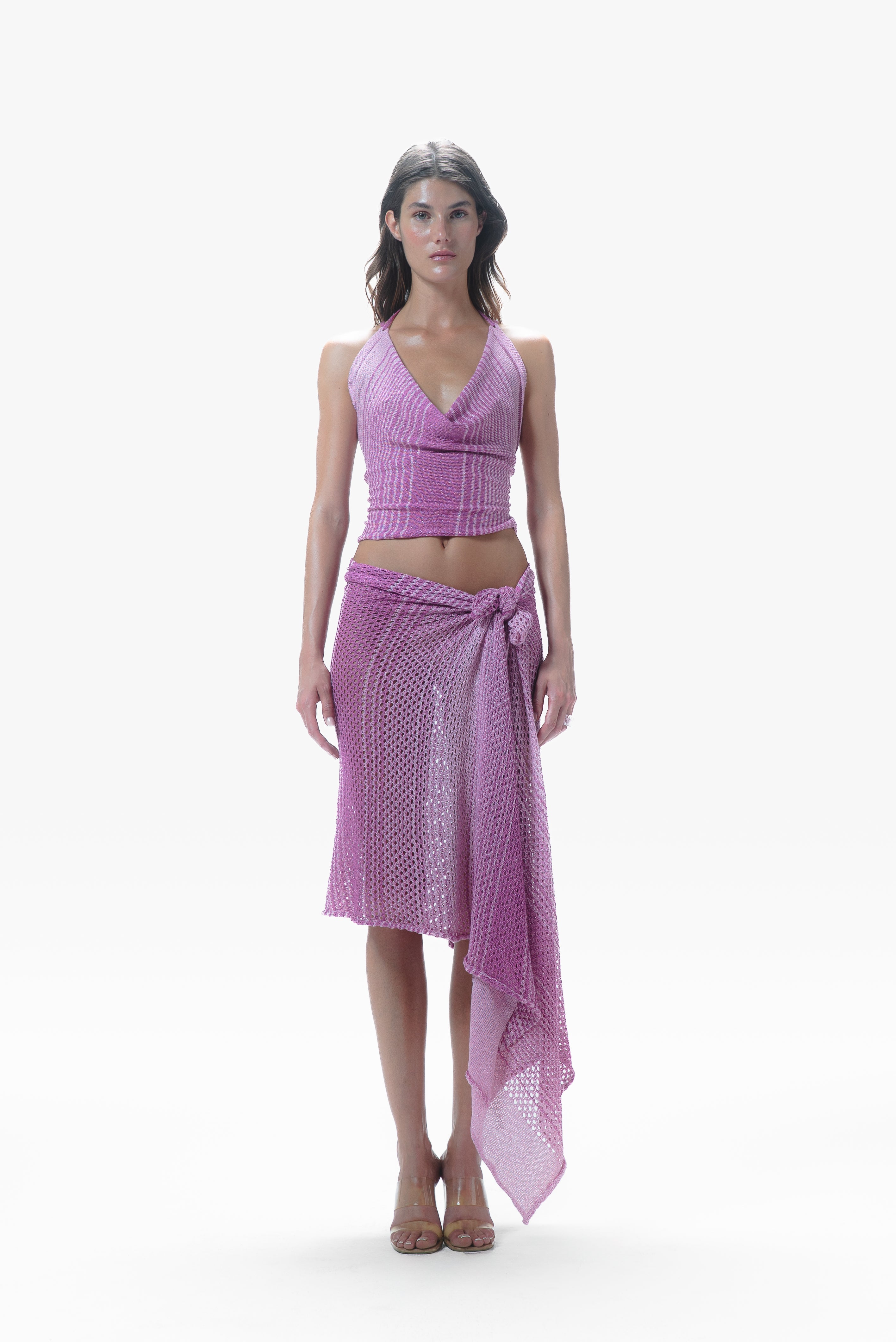 Iris Knit Top Pink