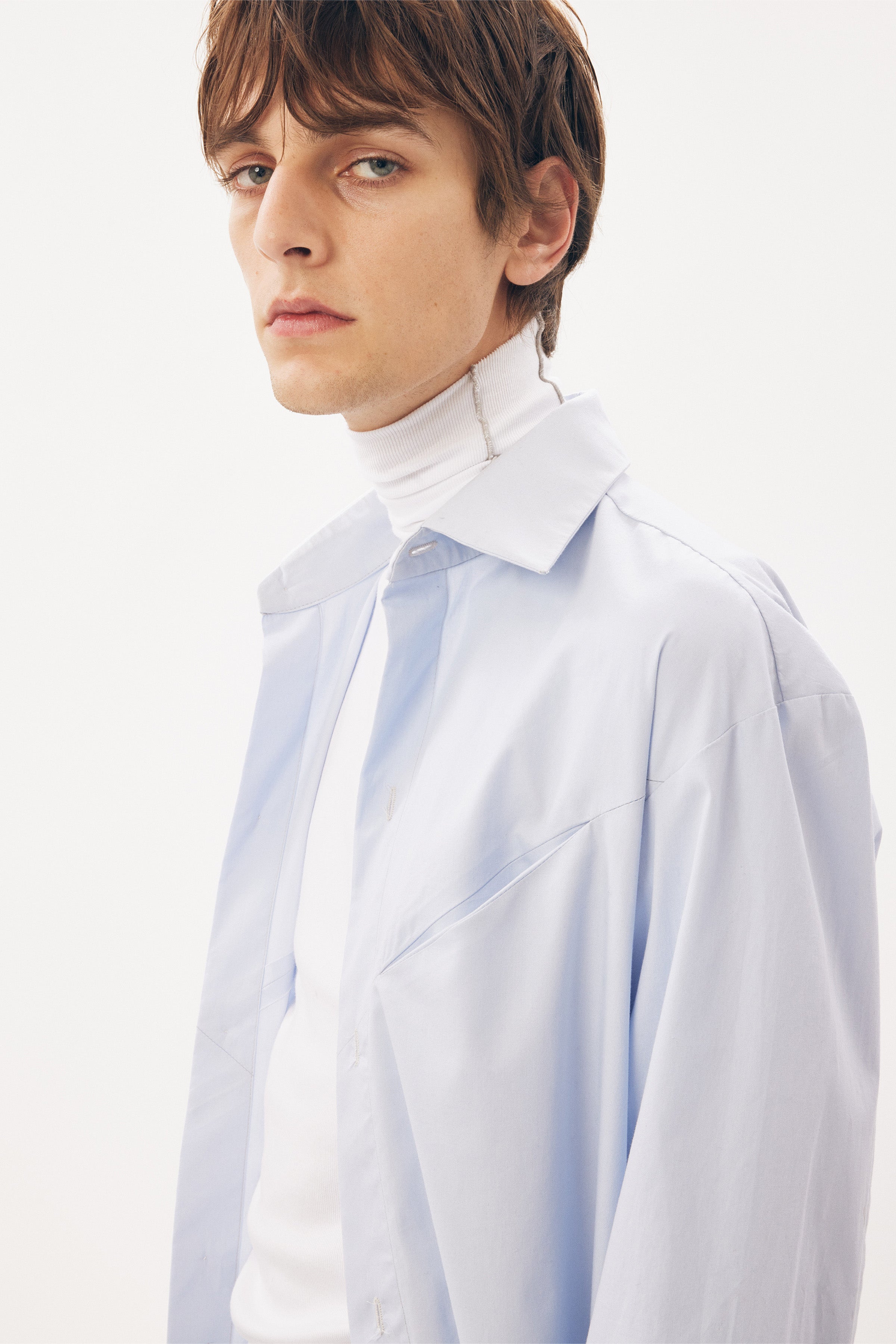 Long-Sleeve Shirt Slashed