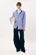 Long-Sleeve Shirt Slashed