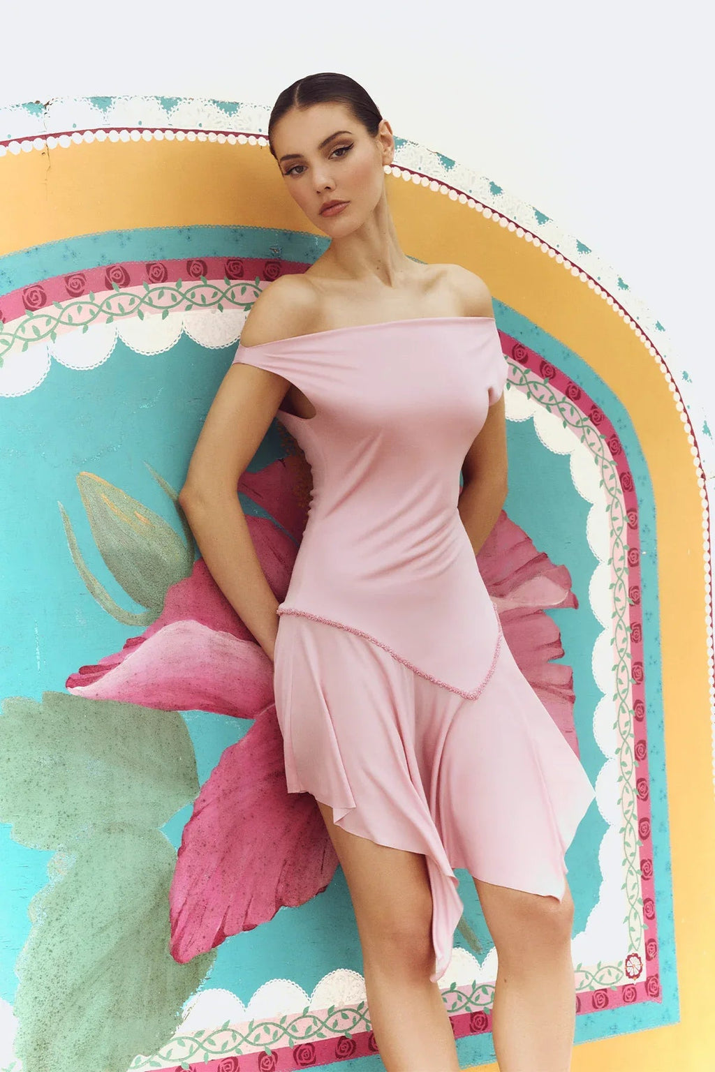 The Fool Dress Baby Pink
