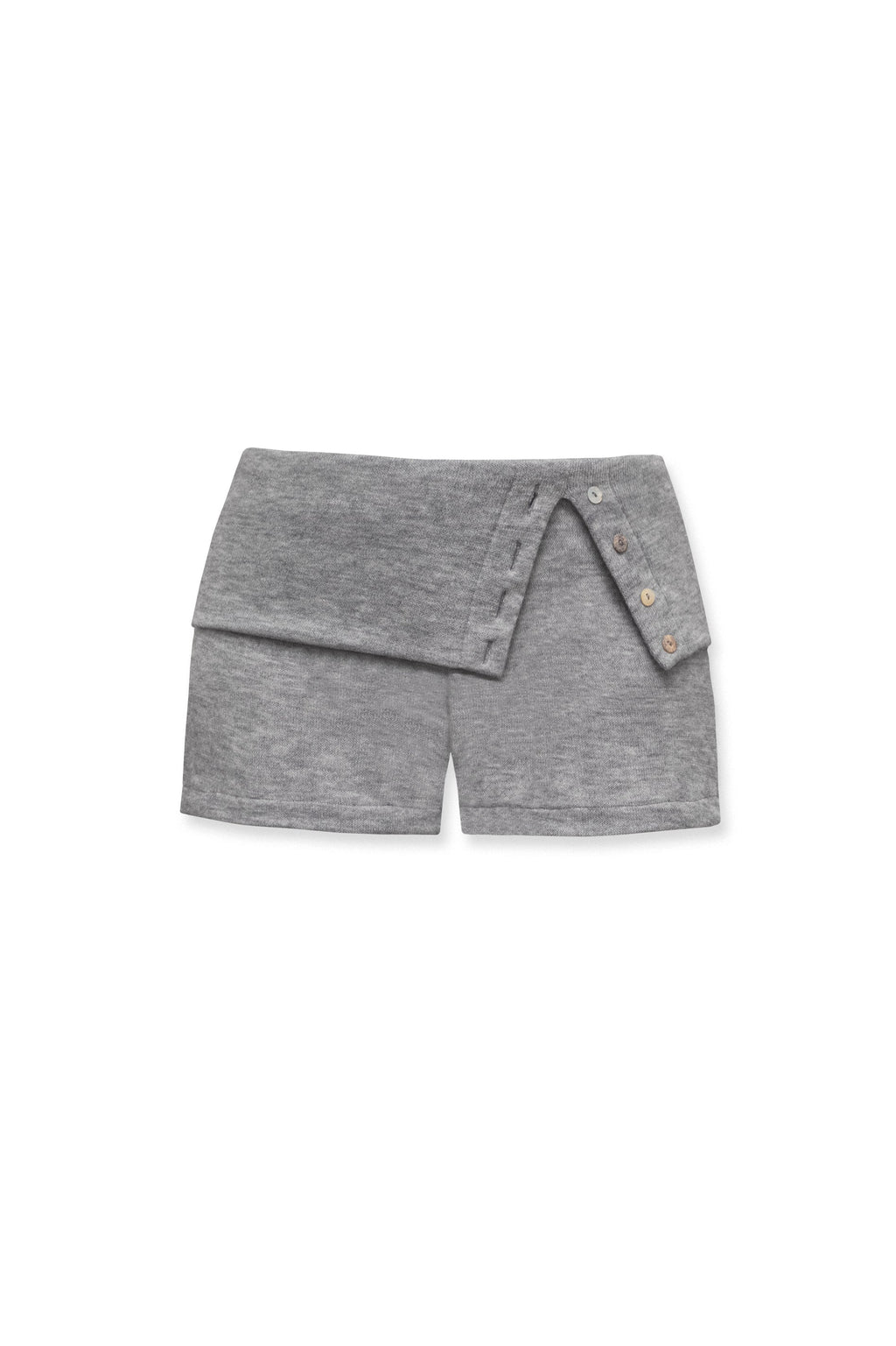 Zoe Knit Short Grey
