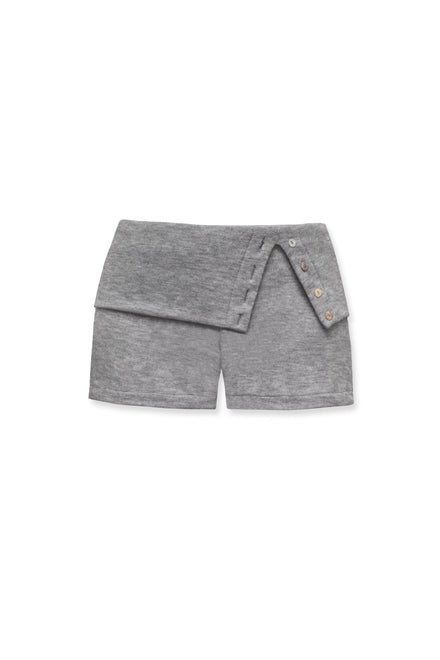 Zoe Knit Short Grey