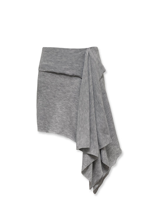 Zoe Knit Skirt Grey
