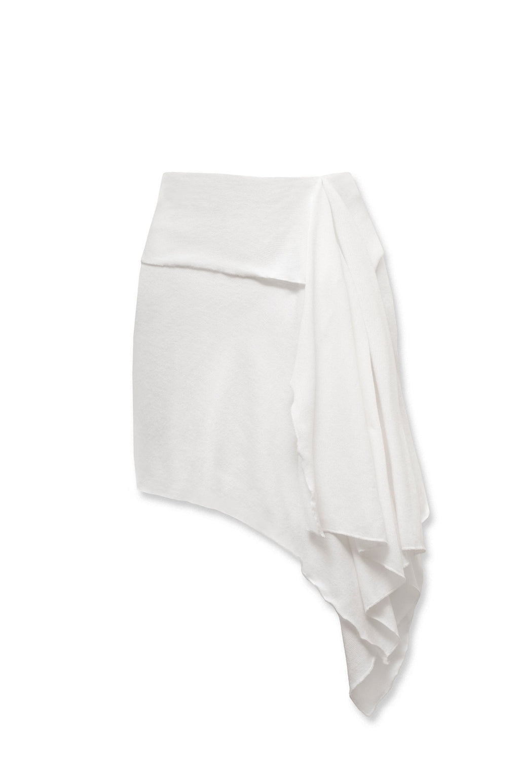Zoe Knit Skirt White