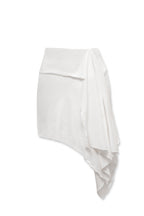 Zoe Knit Skirt White