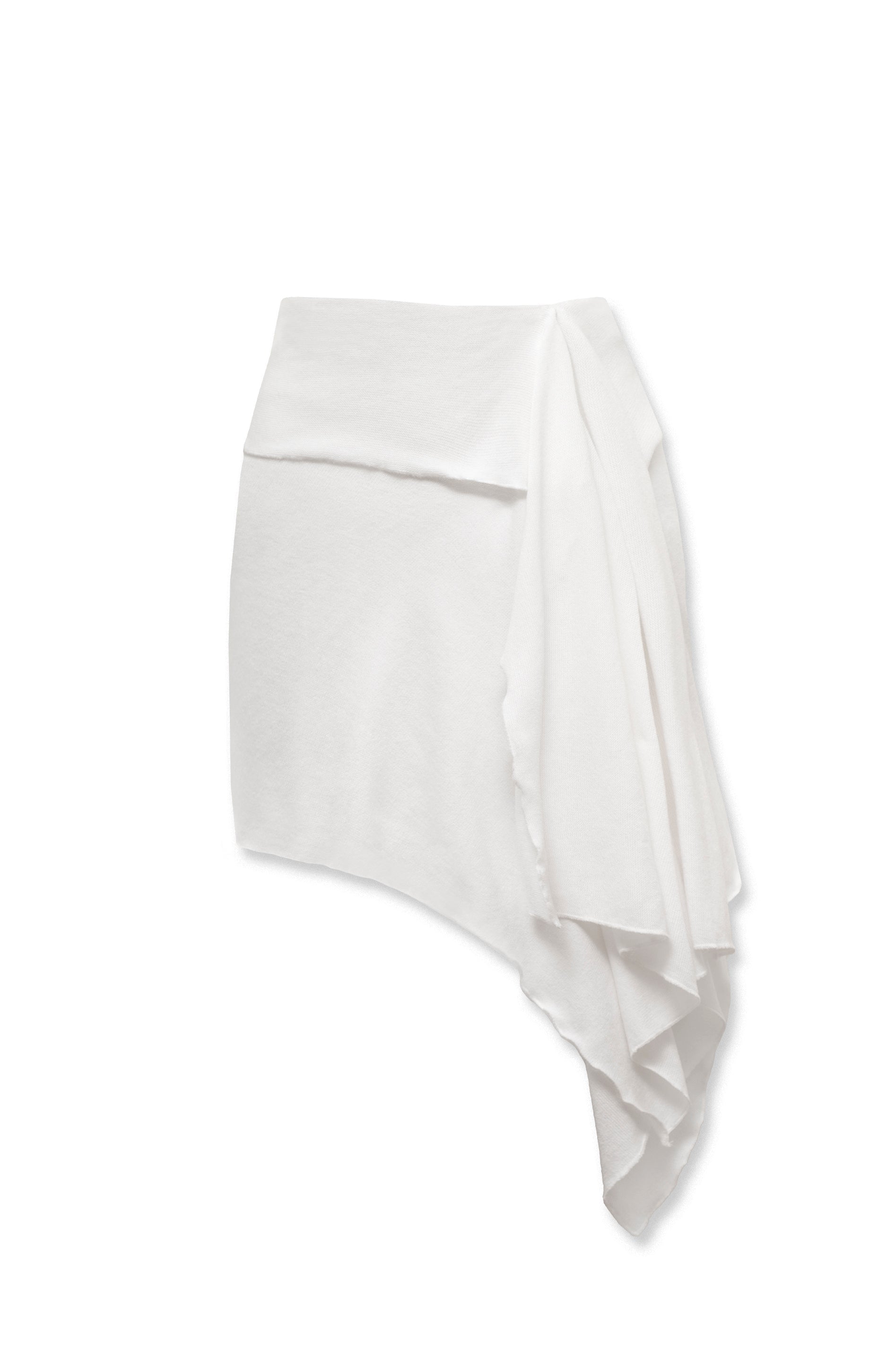 Zoe Knit Skirt White